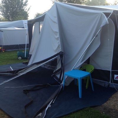 voortent regen