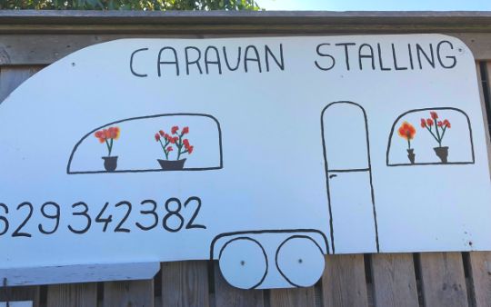 Caravan de stalling in: aandachtspunten