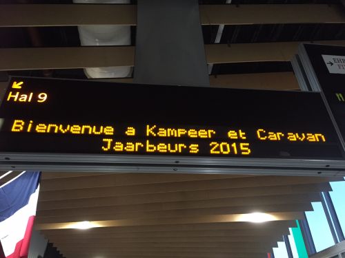 Bienvenue op de Kampeer en Caravan Jaarbeurs 2015