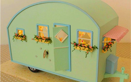 Caravan poppenhuis: zelf je droomcaravan bouwen?