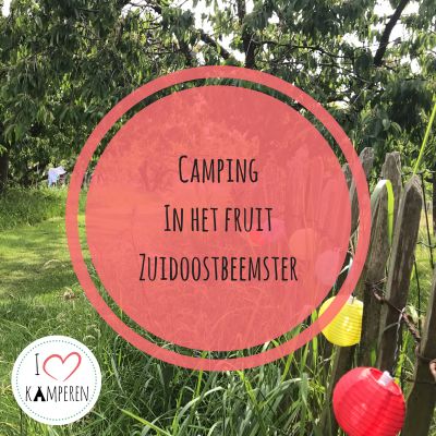 Camping in het Fruit