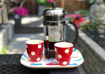french press camping