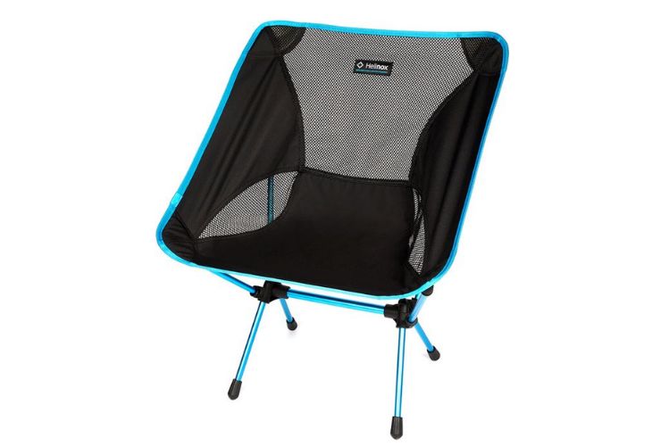 Camping stoel blauw
