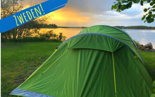 Geardropper: Vliegen en kamperen in een tent