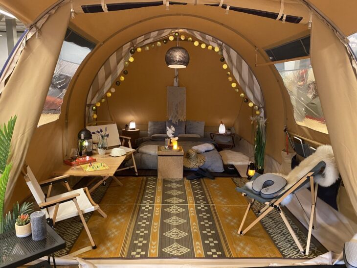 Tent in stijl instagram Human Comfort