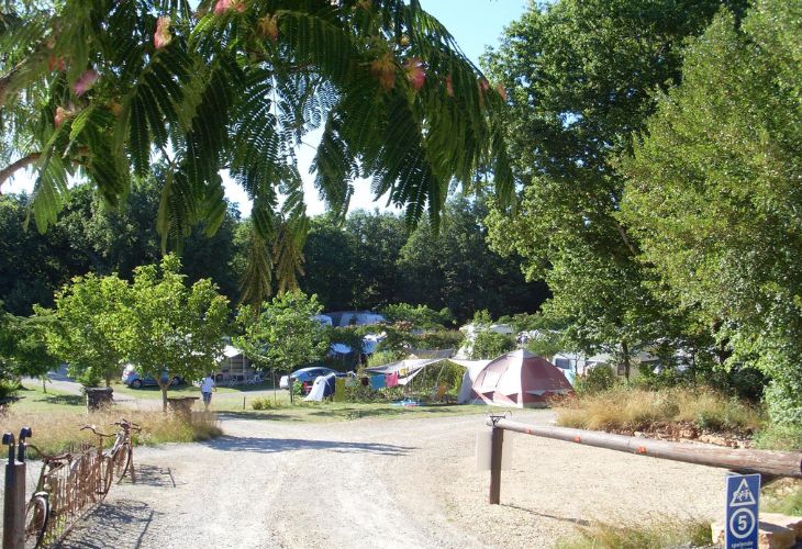 Camping van het jaar 2023 genomineerden Camping La Magaudie, Chartrier-Ferrière, Corrèze, Frankrijk