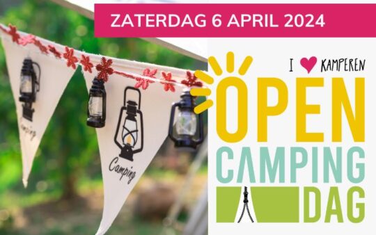Open Camping Dag 2024: zaterdag 6 april 2024
