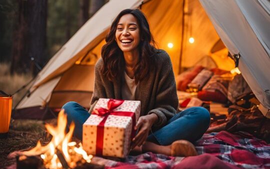 Kerstcadeau-inspiratie voor kamperende vrouwen