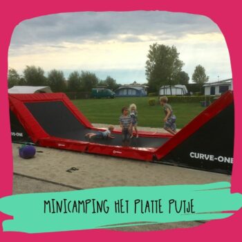 Minicamping Het platte putje