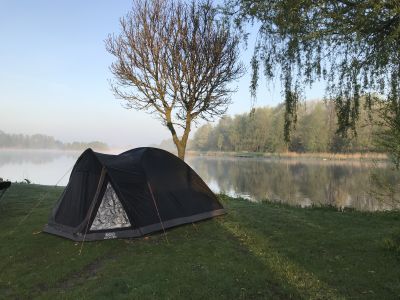 vissen camping noord holland