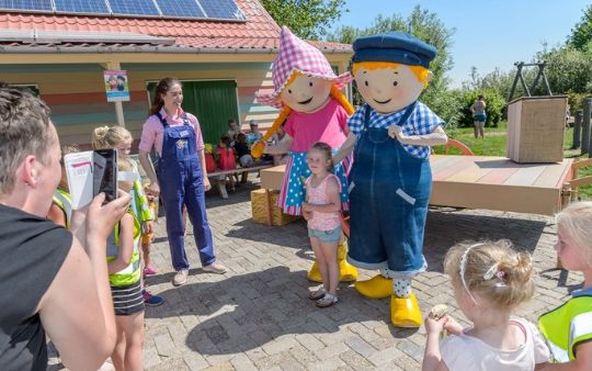 Kamperen bij Fien en Teun