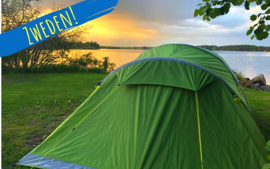 Vliegen en kamperen in een tent: Geardropper